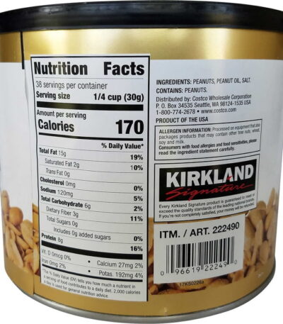Kirkland Peanuts 1.6 oz