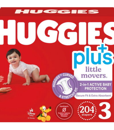Huggies Little Movers Size 4, 168 Diapers