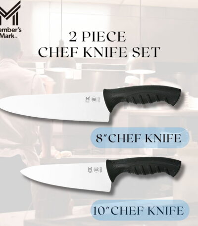 Member's Mark~ Set of Two Knives/Stainless Steel 8 | 10