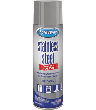 Sprayway Stainless Steel Cleaner and Polish 15 oz