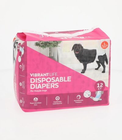 Wags Disposable Diapers 12 ct