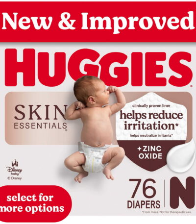 Huggies Skin Essentials Diapers - Size 4 58 ct