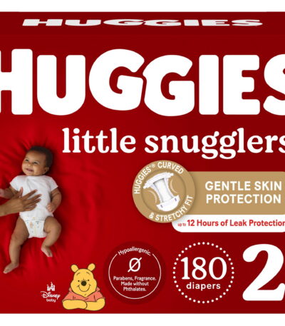 Huggies Little Snugglers Size 2, 180 ct