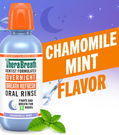 TheraBreath Overnight Mouthwash - Chamomile Mint