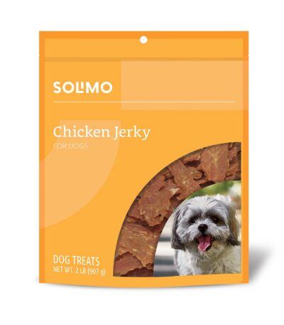 Solimo Chicken Jerky Dog Treats - 2 lb