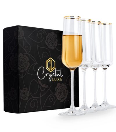 Tableluxe Flutes 4-Pack