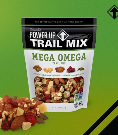 Power Up Mega Omega Trail Mix 26 oz