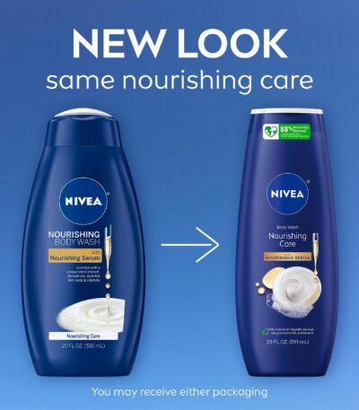 Nivea Nourishing Care Body Wash with Nourishing Serum oz