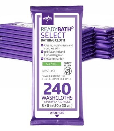 Medline Readybath Premium Washcloths (Set of 24)
