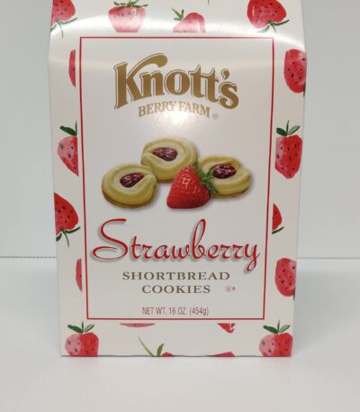 Knott's Berry Farm Strawberry Shortbread Cookies