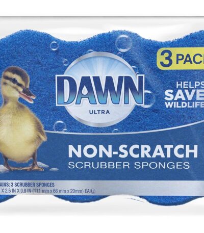 3-Pack dawn non scratch sponges