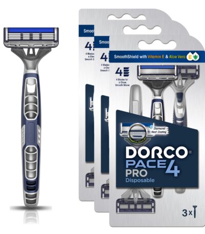 Takis Dorco Shai 3 Razors 4-Pack
