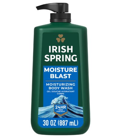 Irish Spring Mens Gel Body Wash Pump Clean oz