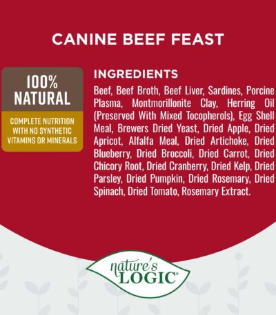 Nature's Logic Canine Beef 13.2 oz