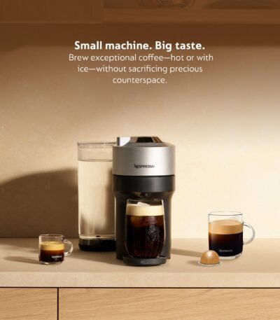 Nespresso Vertuo Pop + Deluxe