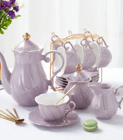Porcelain tea set