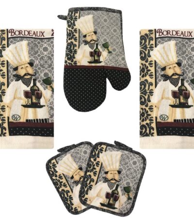 Kitchen 5 pc Towel Set