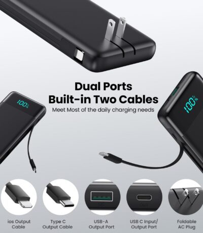 Tech All In One Portable Charger