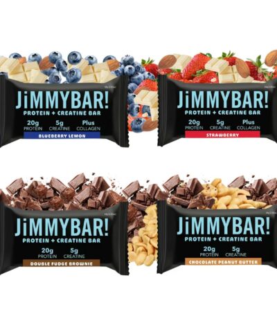 Jimmybar! Creatine Protein Bar Variety 14 Bars