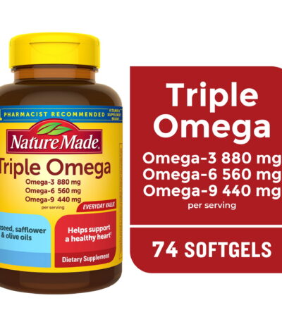 Nature made fish oil 1200 gm (360 mg omega-3) 240 sof
