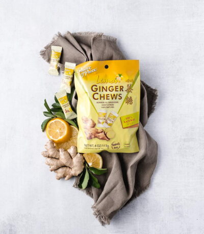 Prince of Peace Lemon Ginger Chews 100% Natural