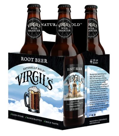 Virgil'd Root Beer 12 oz, 4-Pack