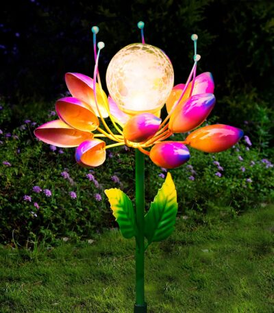 Solar Flower Stake
