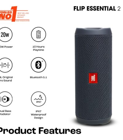 JBL Flip Essential 2 Portable Speaker