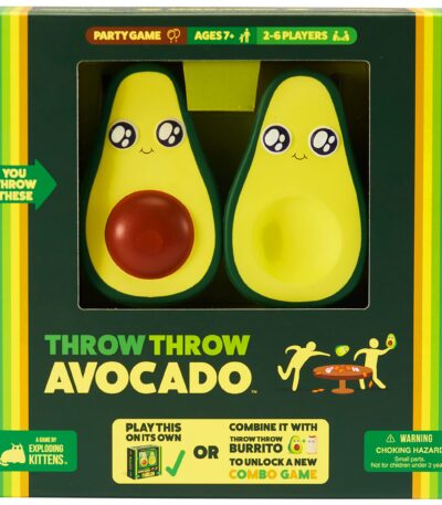 Throw Throw Avocado Game by Exploding Kittens