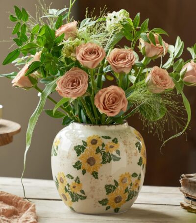 Wildflower Ceramic Vase