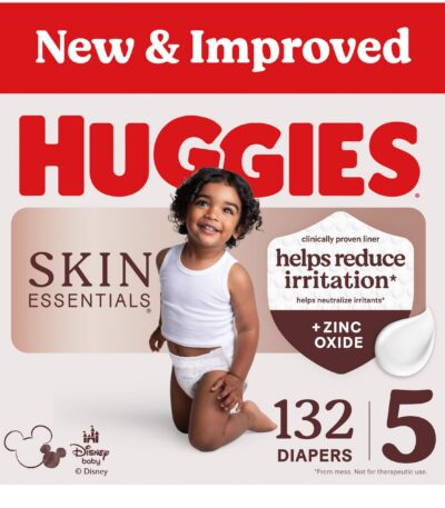 Huggies Skin Essentials Luxury Diapers - Sz 5