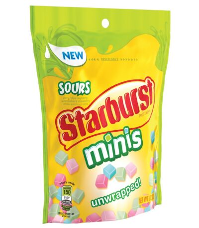 Starburst Minis Size Sour Candy Fruit Chews n Go
