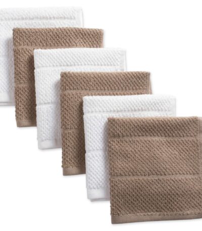 Terry 6 Piece Dishcloth Set