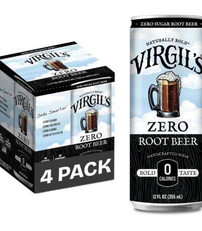 Soda Root Beer 4-Pack cans