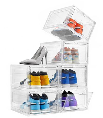 Stackable Shoes Box Organizer