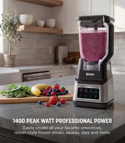 Ninja smoothie IQ Blender 1400 peak watts