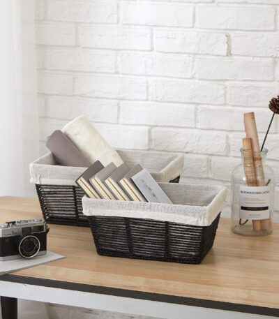 Urban Shop Stackable Storage Baskets