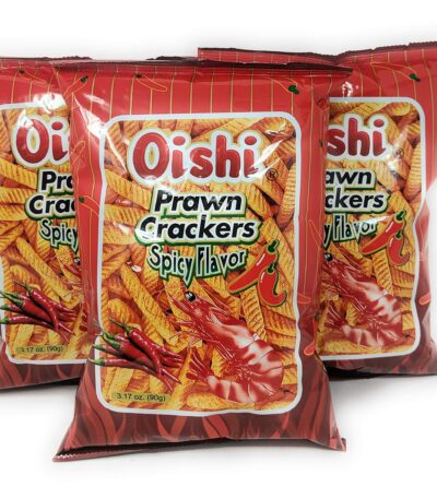 Oishi Prawn Cracker Spicy 3.17 oz