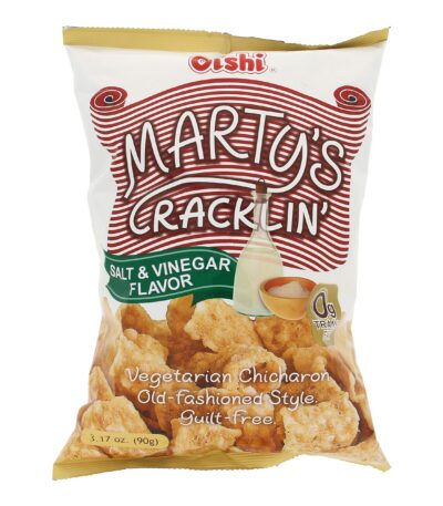 Oishi Marty's Crackin' Salt & Vinegar 3.17 oz