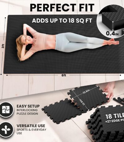 Solo Fitness exercise puzzle Mat