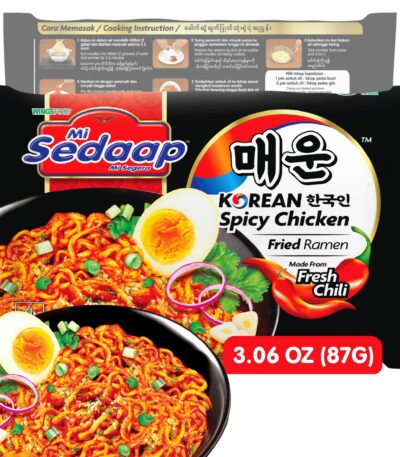 Korean Spicy Chicken Fried Ramen