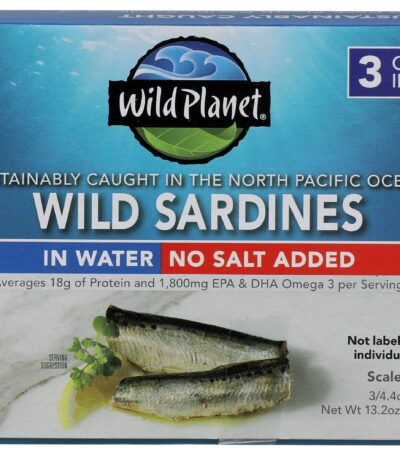 Wild Planet Sardines 4.4 oz