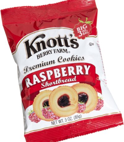 Knott's Berry Farm Raspberry Shortbread Cookies