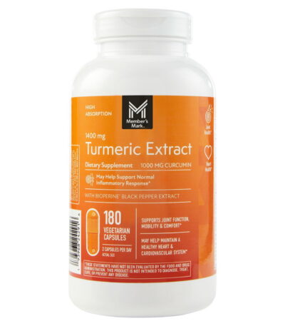 Turmeric Extraxt 180 Capsules