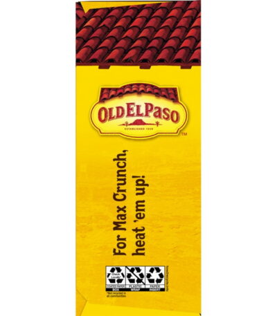 Old El Paso Stand N Stuff Taco Shells Gluten Free Meal Prep Family Size 20 ct 9.4 oz