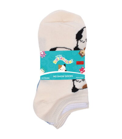 Squishmallows 12-Pack No Show Socks