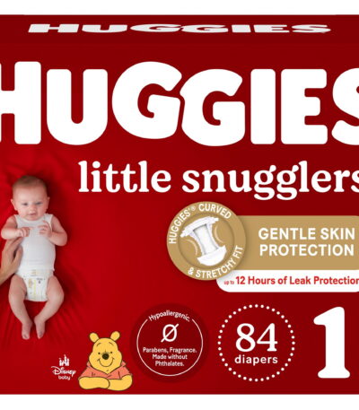 Huggies Little Snugglers Baby Diapers 1 (84 ct)