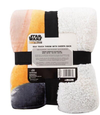 Mandalorian Sherpa Blanket Twin Size
