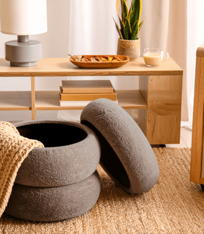 Mainstays Ottoman Green