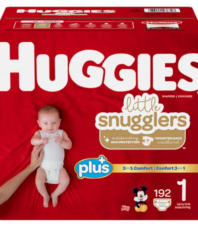 Huggies Little Snugglers Plus Diapers Size 1; 192-ct